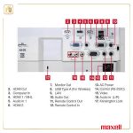 پورت ویدئو پروژکتور مکسل MC-WX5501