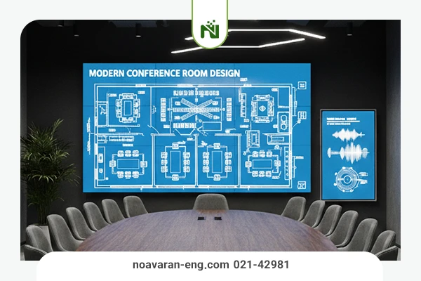 برنامهریزی فضا و اصول طراحی اتاق کنفرانس