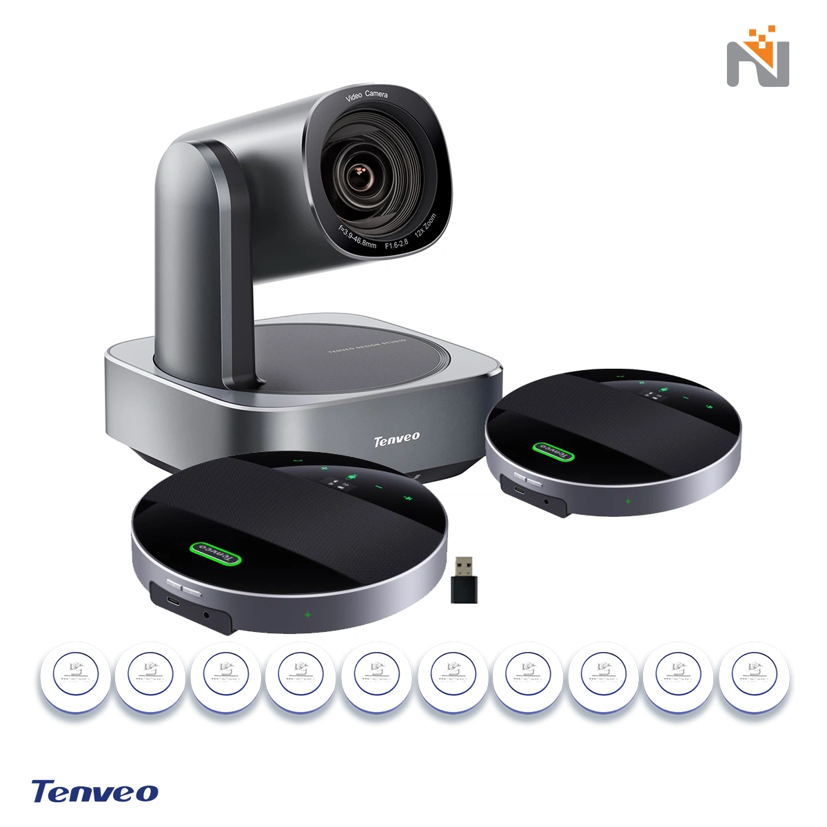 ....TENVEO TEVO 12LU FAST +TEVO M5B+EX وب کم Tenveo Tevo-VL12U Fast