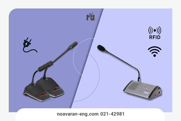 سیستم کنفرانس بیسیم و با سیم