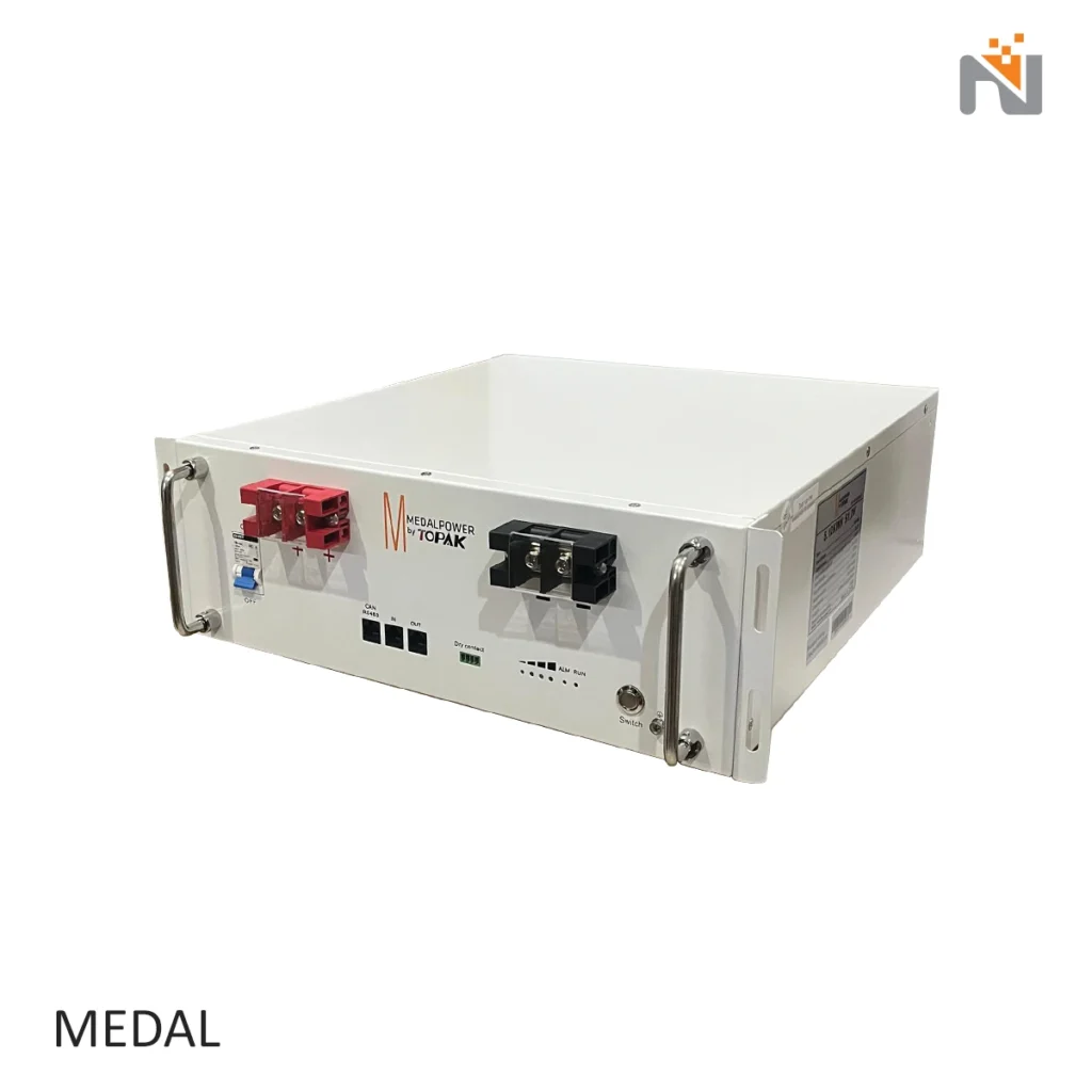 باتری لیتیوم 5KW برند MEDAL