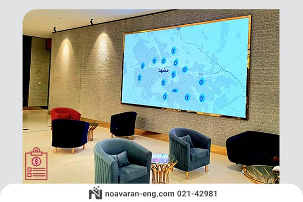 ویدئو وال بر اساس متر مربع: راهنمای قیمت
