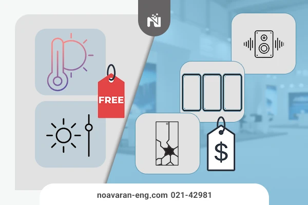 نظیمات و امکانات اختیاری استند دیجیتال تبلیغاتی