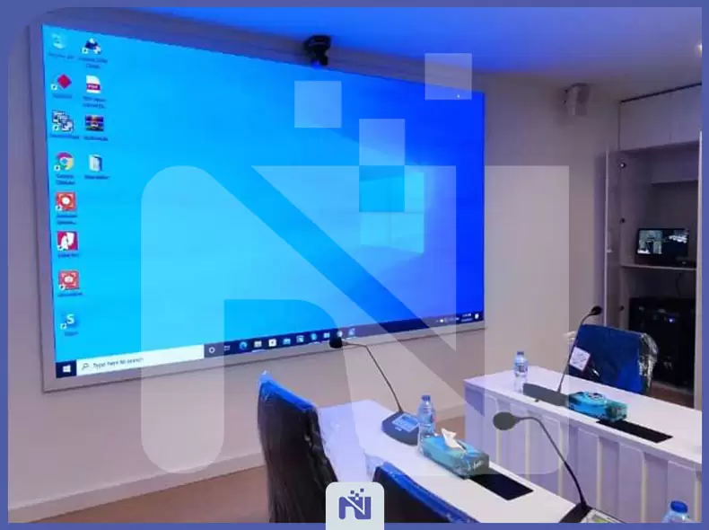 ویدئو وال اتاق جلسات