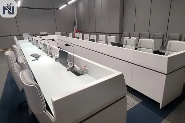 پروژه تجهیز سالن کنفرانس