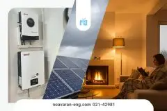 برق خورشیدی در زمستان